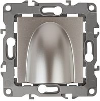 Вывод кабеля без рамки Эра Elegance шампань картинка